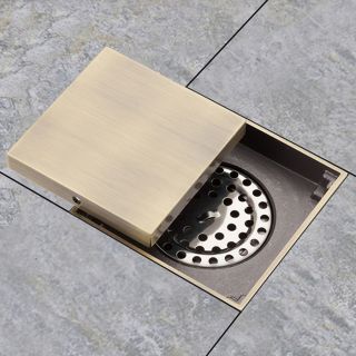 Душевой трап Gappo G81005-4 бронза